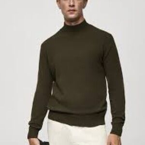 WOOL SWEATER WITH PERKINS NECK